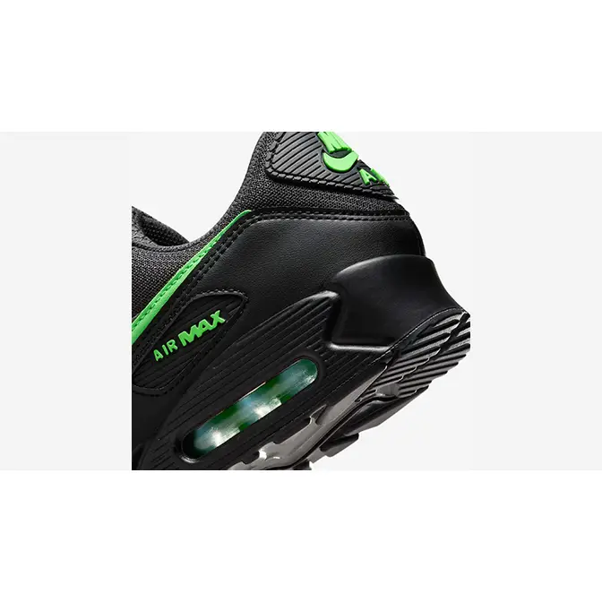 Nike Air Max 90 Black Green DM0029-015 heel