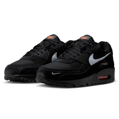 Nike Air Max 90 Black Total Orange Front