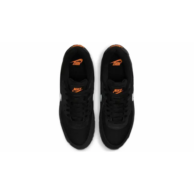 Nike Air Max 90 Black Total Orange Middle