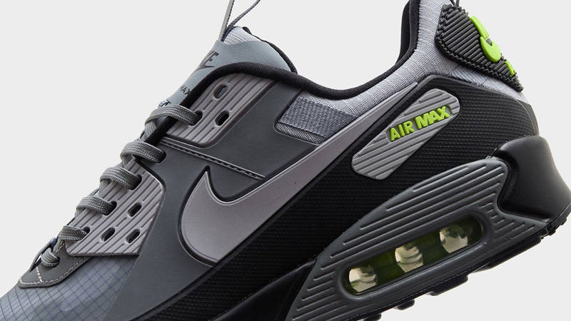 Nike Air Max 90 Drift Cool Grey Volt Closeup