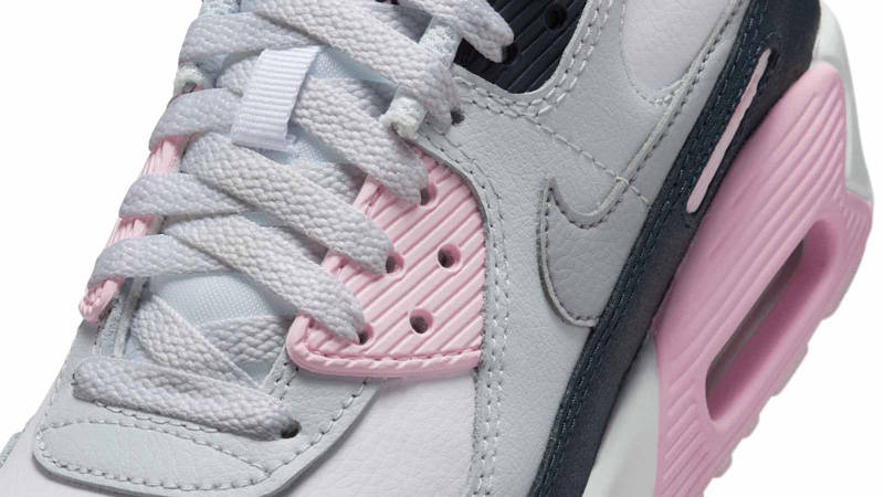 Nike Air Max 90 LTR White Pink Foam Side