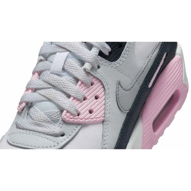 Nike Air Max 90 LTR White Pink Foam Side