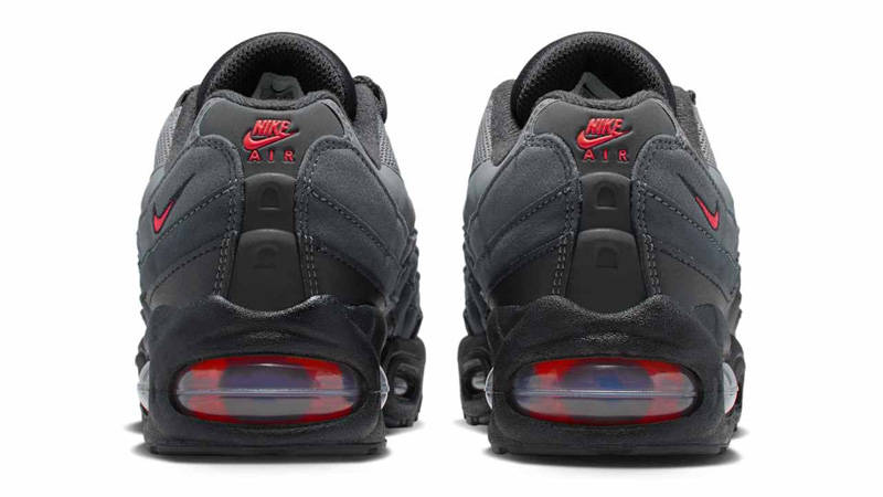 Nike Air Max 95 OG GS Bright Crimson Back