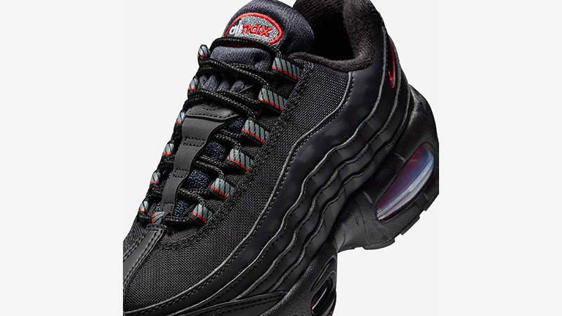 Nike Air Max 95 OG Racing Pack Black Smoke Grey II4130-011 tongue