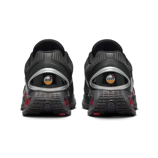 Nike Air Max Dn Black Metallic Silver Red Back