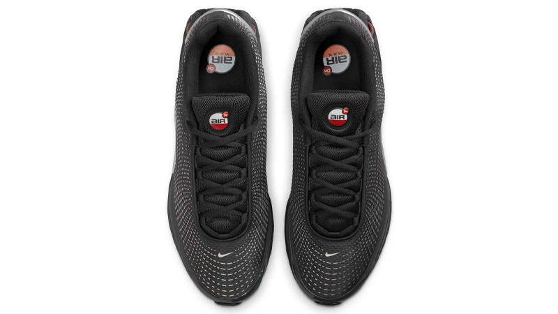 Nike Air Max Dn Black Metallic Silver Red Middle