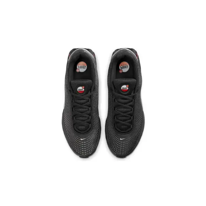 Nike Air Max Dn Black Metallic Silver Red Middle