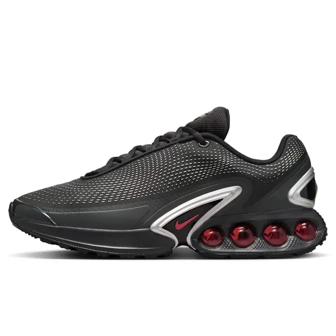 Nike Air Max Dn Black Metallic Silver Red