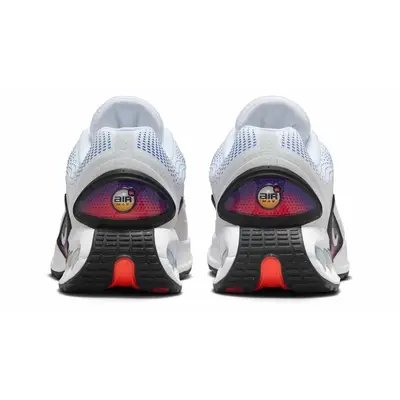 Nike Air Max Dn White Racer Blue Bright Crimson Back
