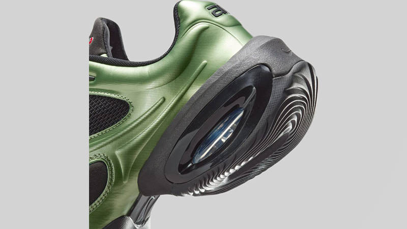 Nike Air Max Muse Metallic Oil Green FV1920-004 heel