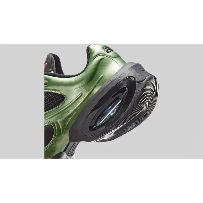 Nike Air Max Muse Metallic Oil Green FV1920-004 heel