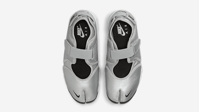 Nike Air Rift Leather Metallic Silver Sail HM5737-003 middle