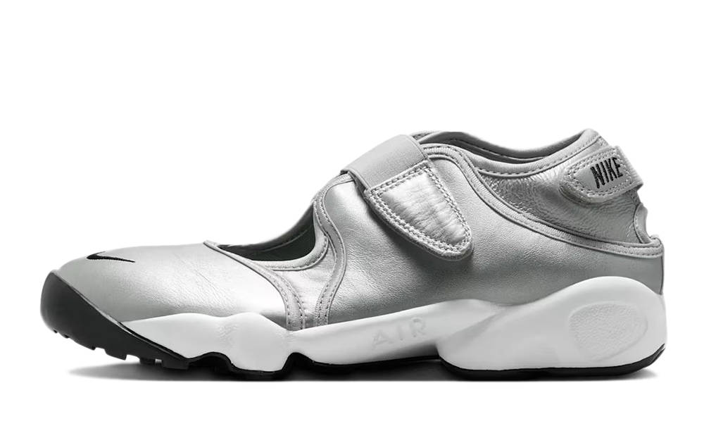 Nike Air Rift Leather Metallic Silver Sail HM5737-003
