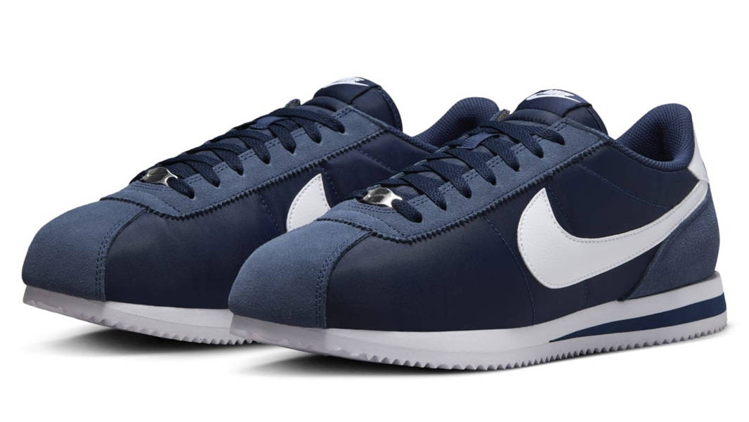 Nike Cortez TXT Midnight Navy Front
