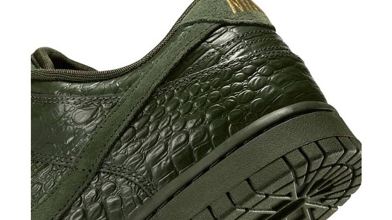 Nike Dunk Low Crocodile Green HV4388-300 heel