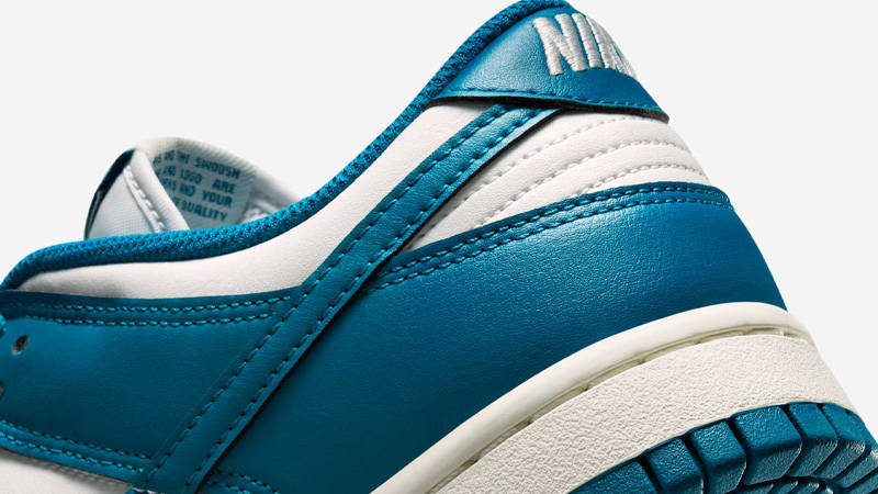 Nike Dunk Low Green Abyss Closeup