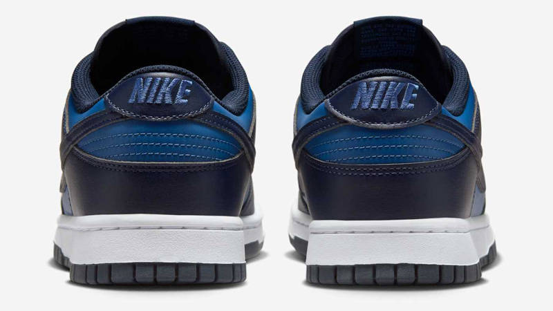 Nike Dunk Low Mystic Navy Back