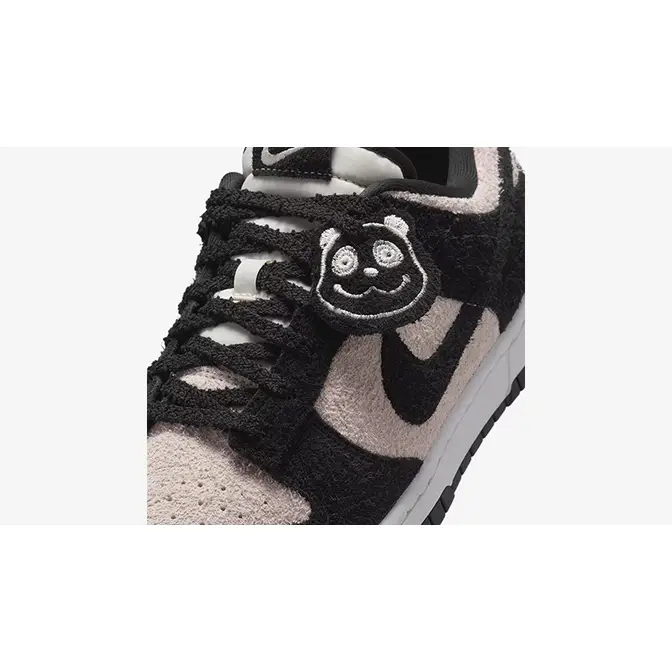 Nike Dunk Low Panda Suede IB2990-100 tongue