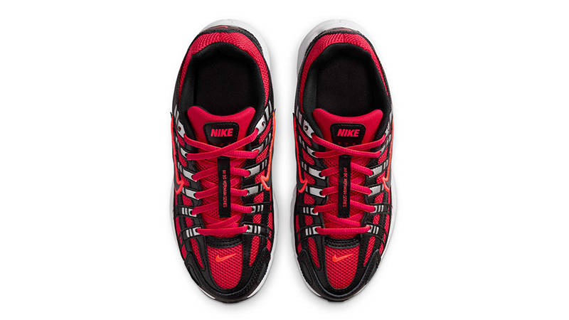 Nike P-6000 GS University Red Black HV5064-601 Top