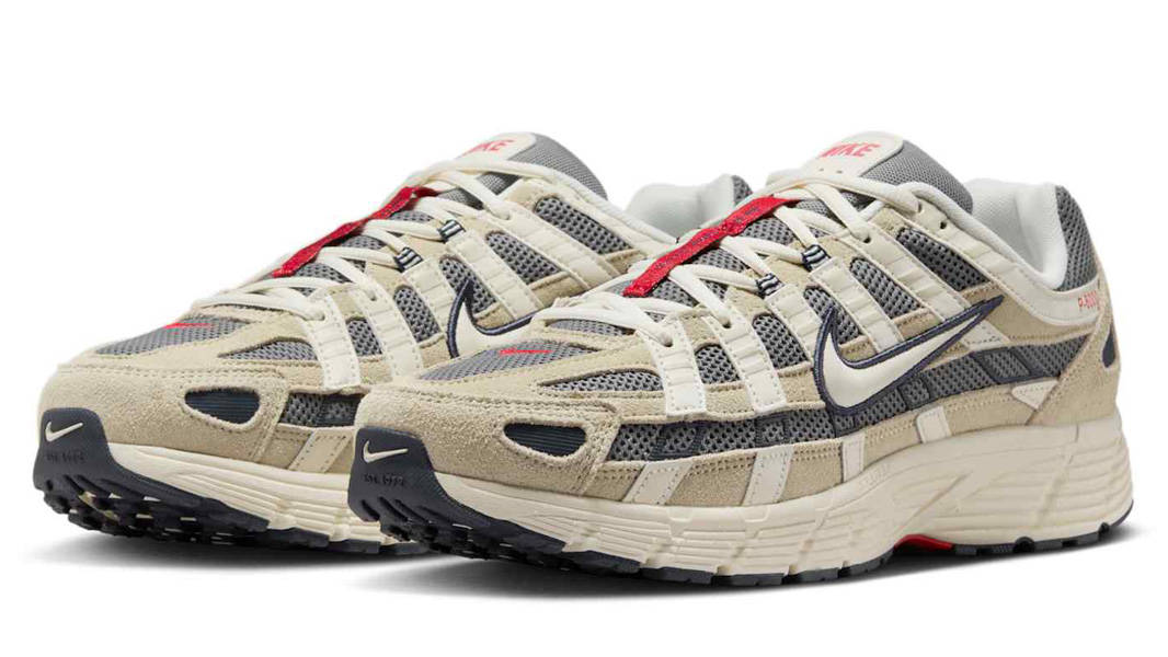 Nike P-6000 Light Khaki Cool Grey Front