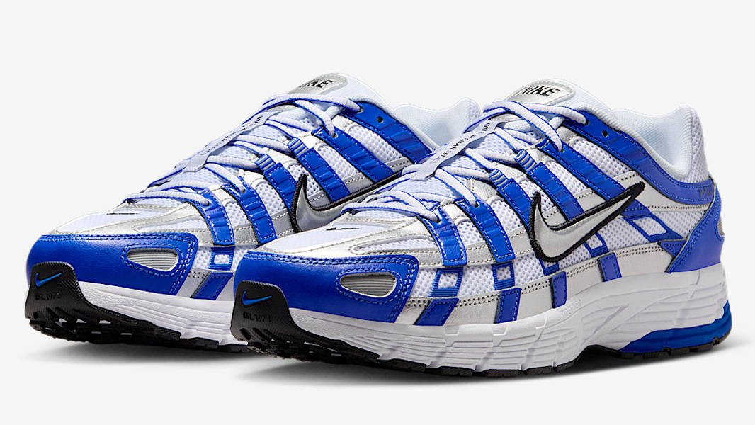 Nike P-6000 Racer Blue Metallic Silver Front
