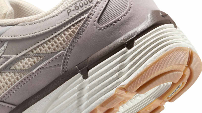 Nike P-6000 SE College Grey Light Orewood Brown Closeup