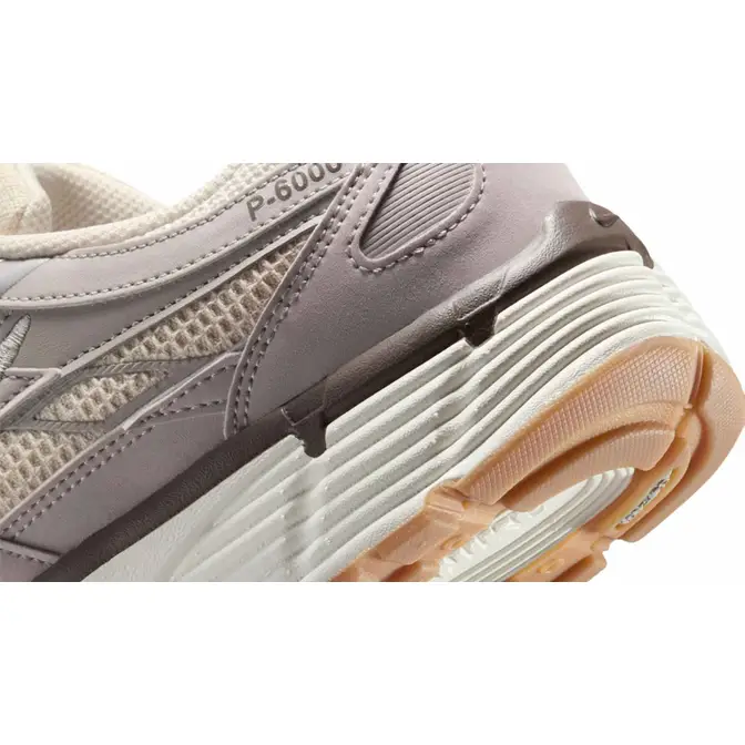 Nike P-6000 SE College Grey Light Orewood Brown Closeup