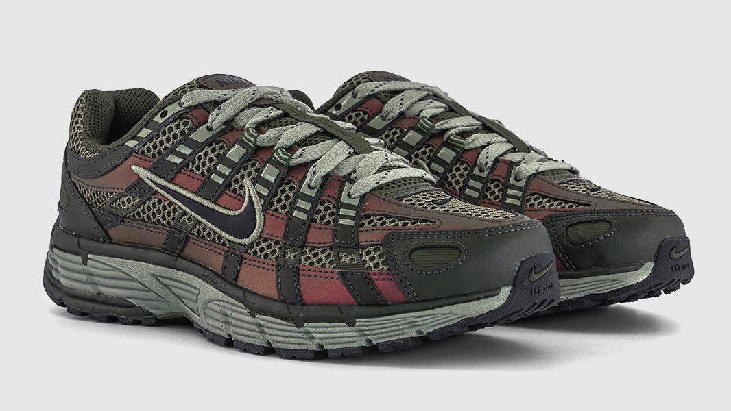 Nike P-6000 SE Sequoia Black Cargo Khaki Front