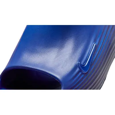 Nike ReactX Rejuven8 Slide Hyper Royal Closeup
