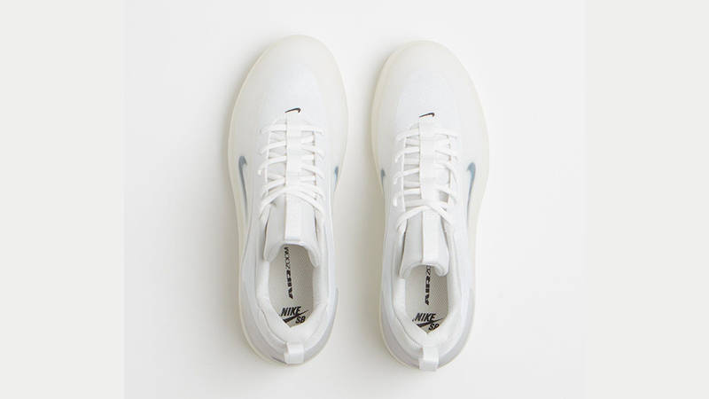 Nike SB Zoom Nyjah 4 White FQ1273-100 middle