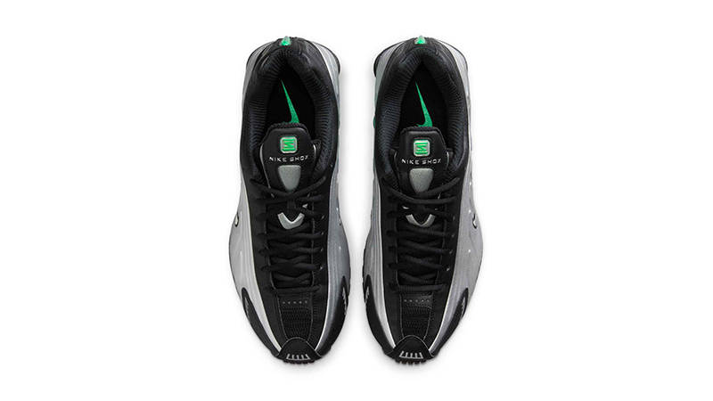 Nike Shox R4 Black Green HQ1988-006 middle