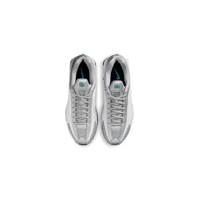 Nike Shox R4 Silver Blue Lagoon HQ1988-005 middle