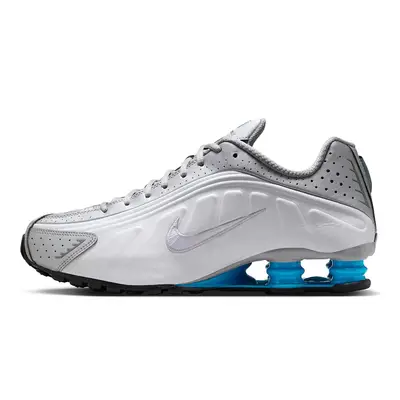 Nike Shox R4 Silver Blue Lagoon HQ1988-005