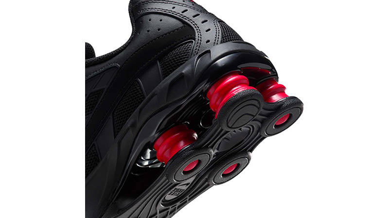 Nike Shox Ride 2 Black University Red II7635-001 heel