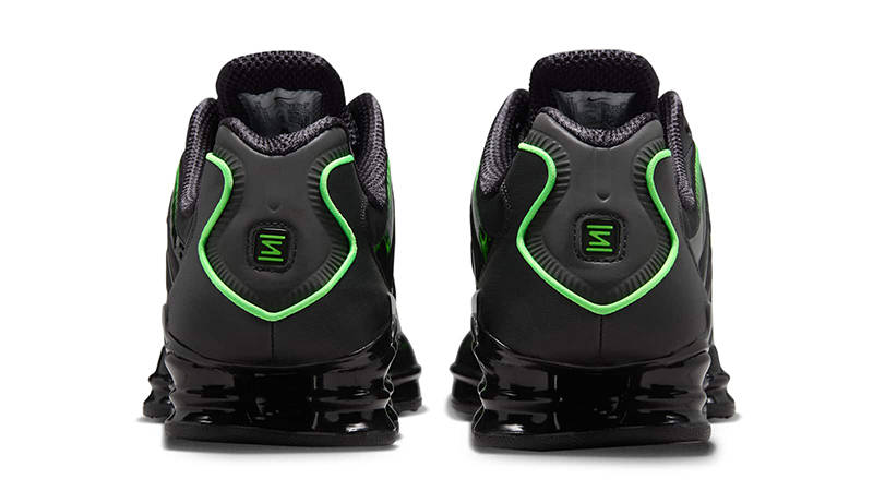 Nike Shox TL Black Green Strike AV3595-012 Back