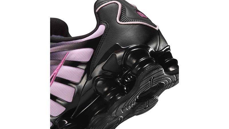 Nike Shox TL Black Playful Pink IH4485-001 heel