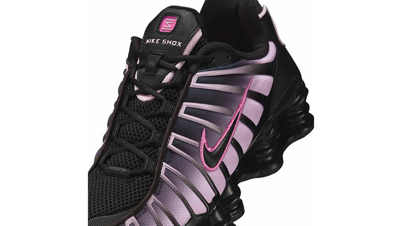 Nike Shox TL Black Playful Pink IH4485-001 tongue