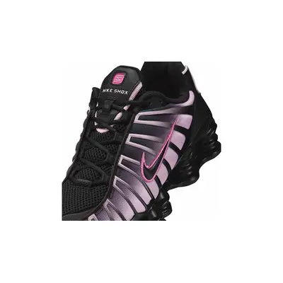 Nike Shox TL Black Playful Pink IH4485-001 tongue