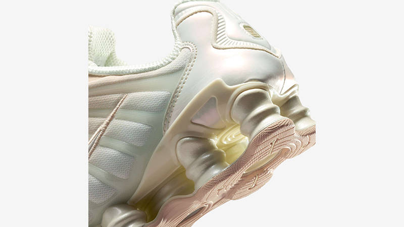 Nike Shox TL Pearl White IH5075-219 heel