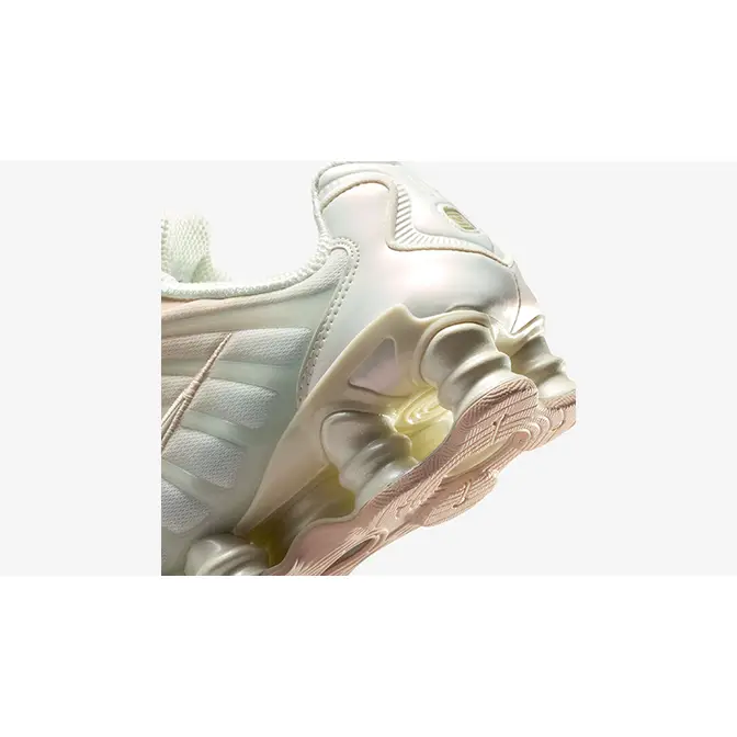 Nike Shox TL Pearl White IH5075-219 heel