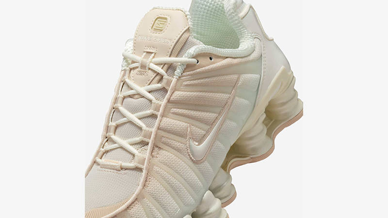 Nike Shox TL Pearl White IH5075-219 tongue