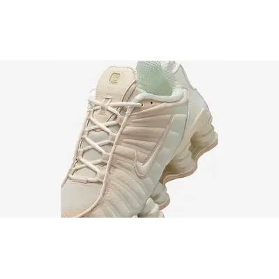 Nike Shox TL Pearl White IH5075-219 tongue