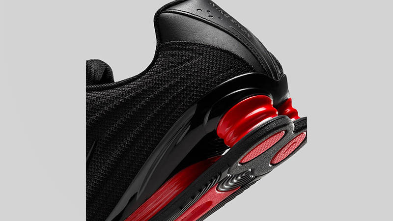 Nike Shox Z Black Red HQ7540-002 heel