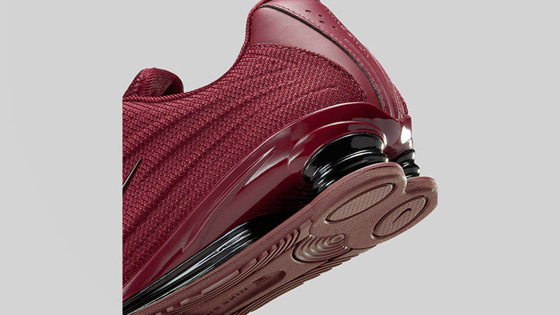 Nike Shox Z Dark Team Red HQ7540-600 heel