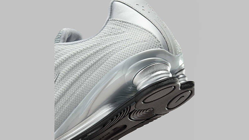Nike Shox Z Silver HQ7540-001 heel
