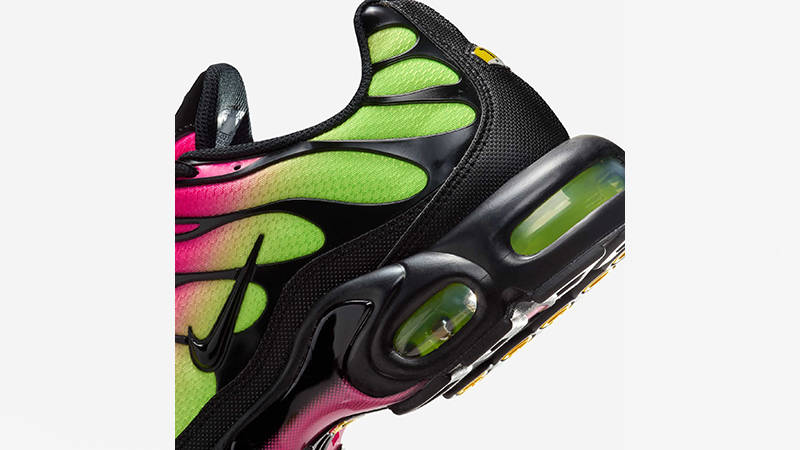Nike TN Air Max Plus Hyper Pink Volt DM0032-027 heel