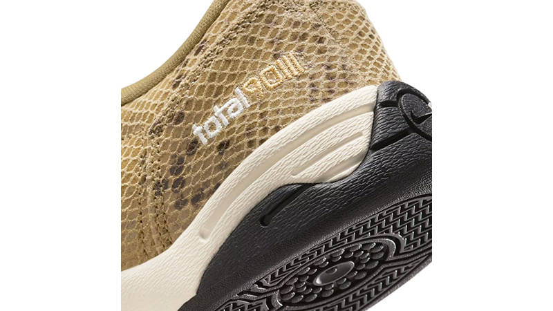 Nike Total 90 III Gold Snakeskin IB4204-200 heel