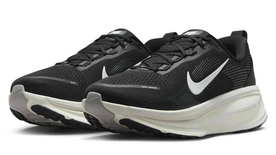 Nike Vomero 18 Black Coconut Milk Extra Wide Front