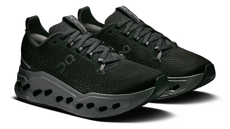 On Running Cloudsurfer Max Black Eclipse Womens 3WF30220106 front