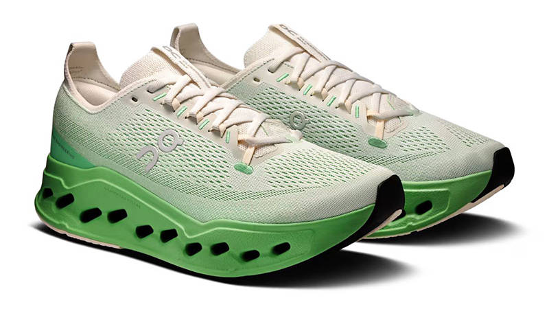 On Running Cloudsurfer Max Mineral Honeydew 3MF30433397 front